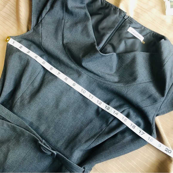 Calvin Klein Belted Sheath Dress - Picture 9 of 10